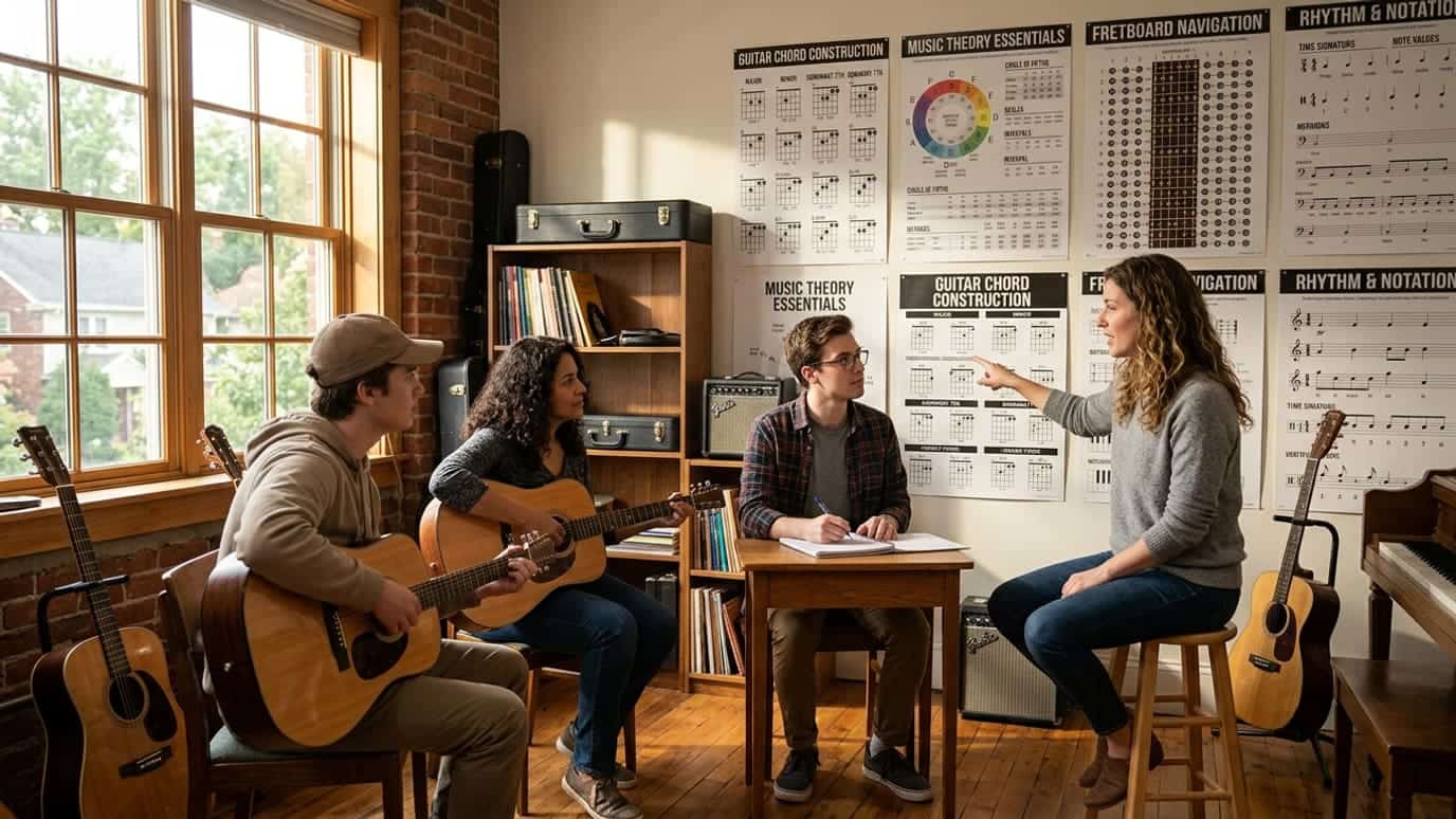 Guitar Educational Posters
